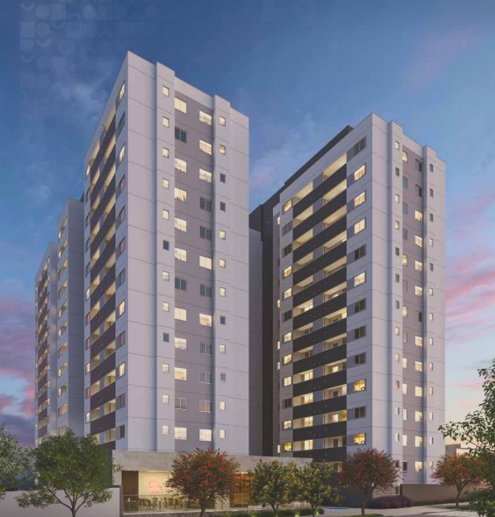 Apartamento com 2 Quartos à Venda, 47,00 m² - Foto 1