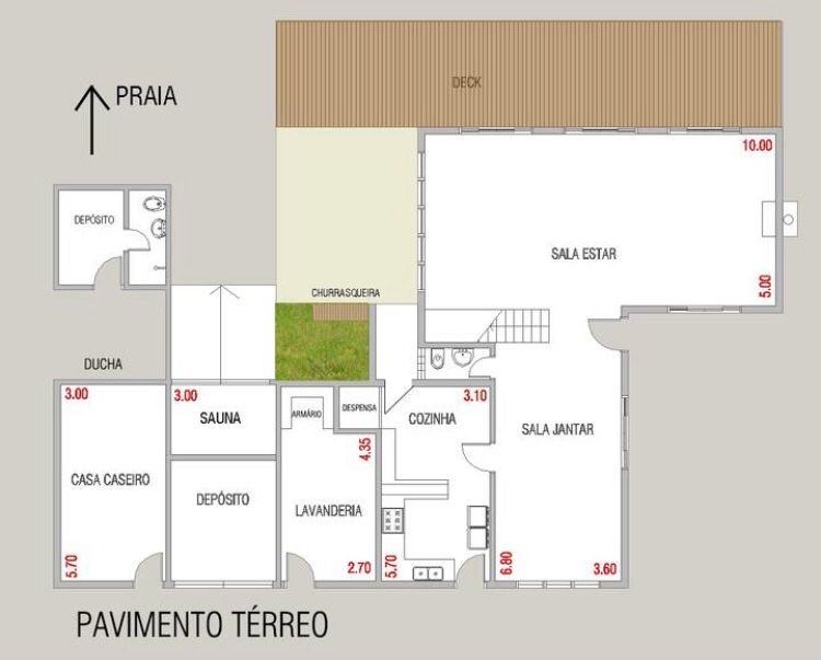 Casa com 4 Quartos para Temporada, 1.000,00 m² - Foto 48