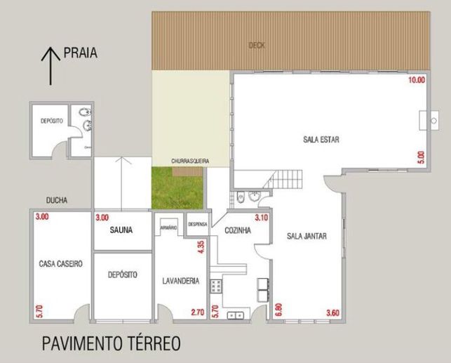 Casa com 4 Quartos para Temporada, 1.000,00 m² - Foto 48