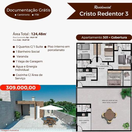 Apartamento com 3 Quartos à Venda, 53,89 m² - Foto 9