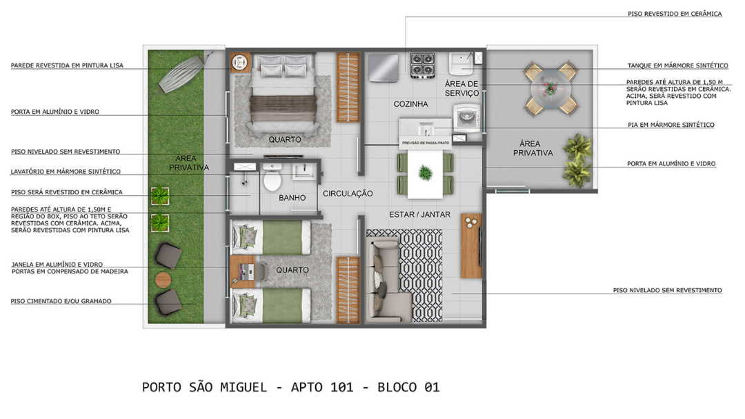 Apartamento com 1 Quarto à Venda, 42,00 m² - Foto 10