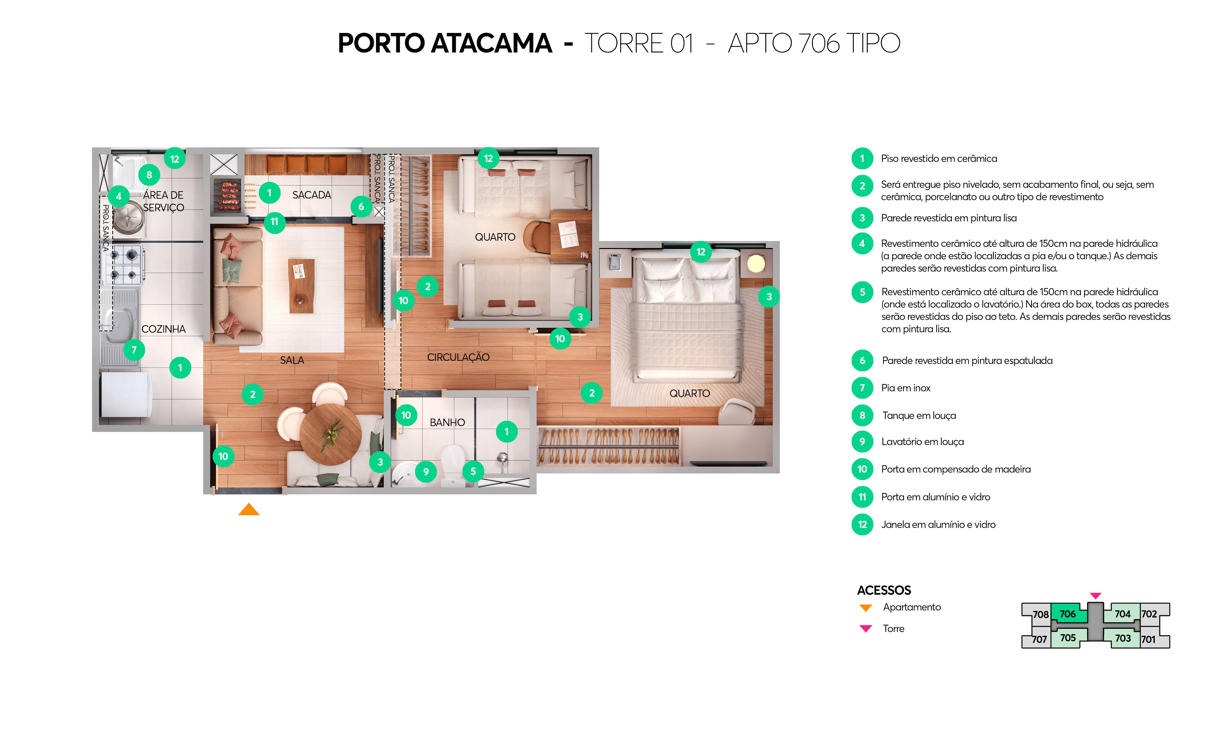 Apartamento com 2 Quartos à Venda, 40,00 m² - Foto 12