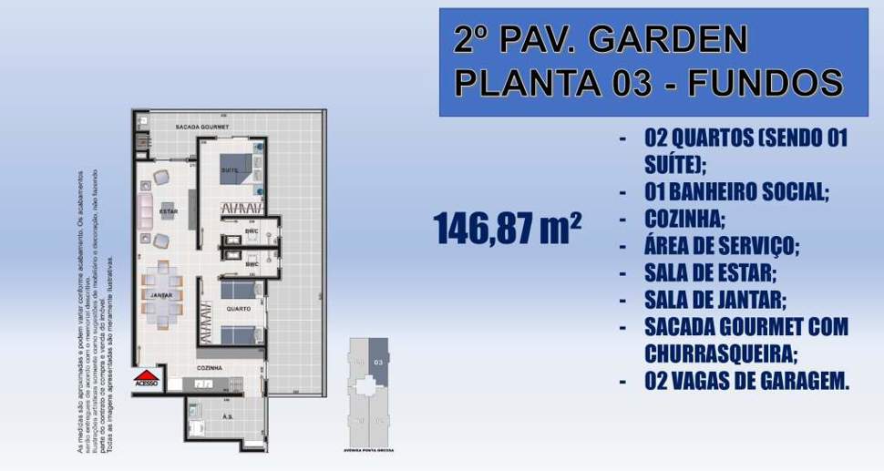 Apartamento com 2 Quartos à Venda, 144,00 m² - Foto 16