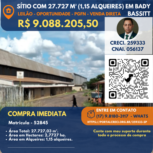 Rural à Venda, 27.727,00 m² - Foto 2