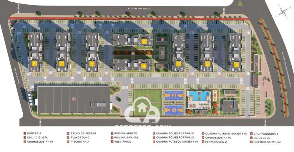 Apartamento com 3 Quartos à Venda, 68,00 m² - Foto 17