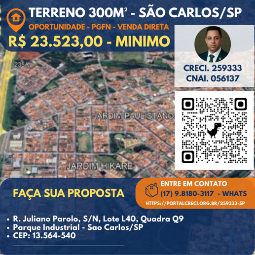 Terreno à Venda, 300,00 m² - Foto 2