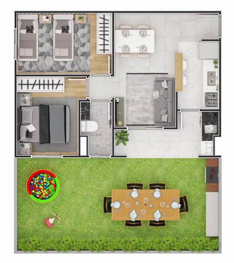 Apartamento com 2 Quartos à Venda, 0,47 m² - Foto 23