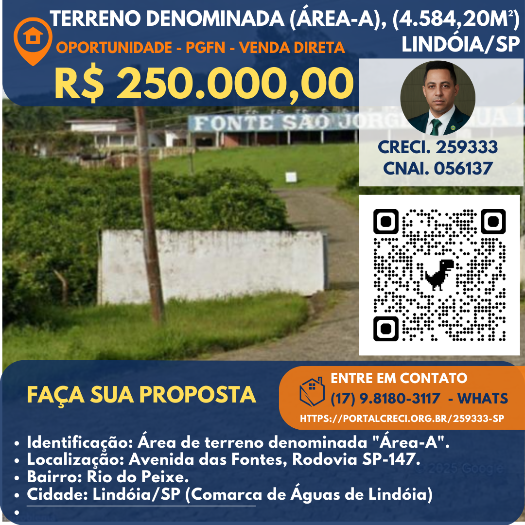 Terreno à Venda, 4.584,20 m² - Foto 1