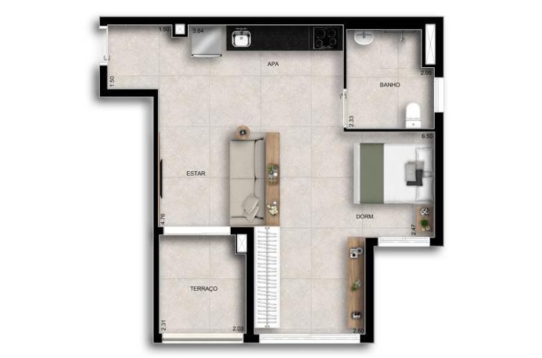 Apartamento com 2 Quartos à Venda, 67,00 m² - Foto 11