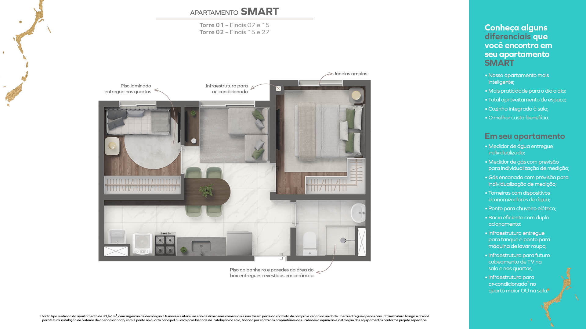 Apartamento com 2 Quartos à Venda, 37,00 m² - Foto 22
