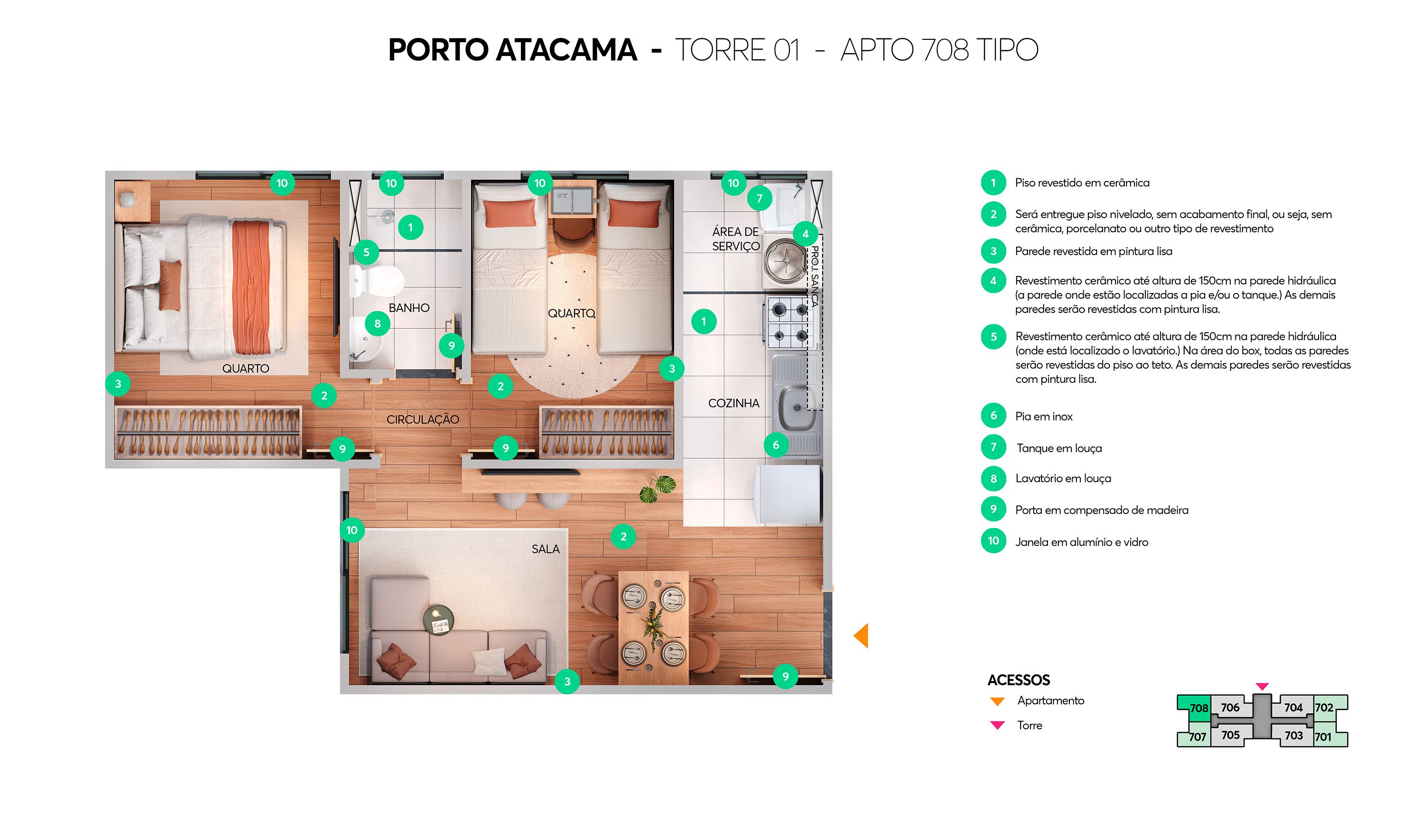 Apartamento com 2 Quartos à Venda, 40,00 m² - Foto 11