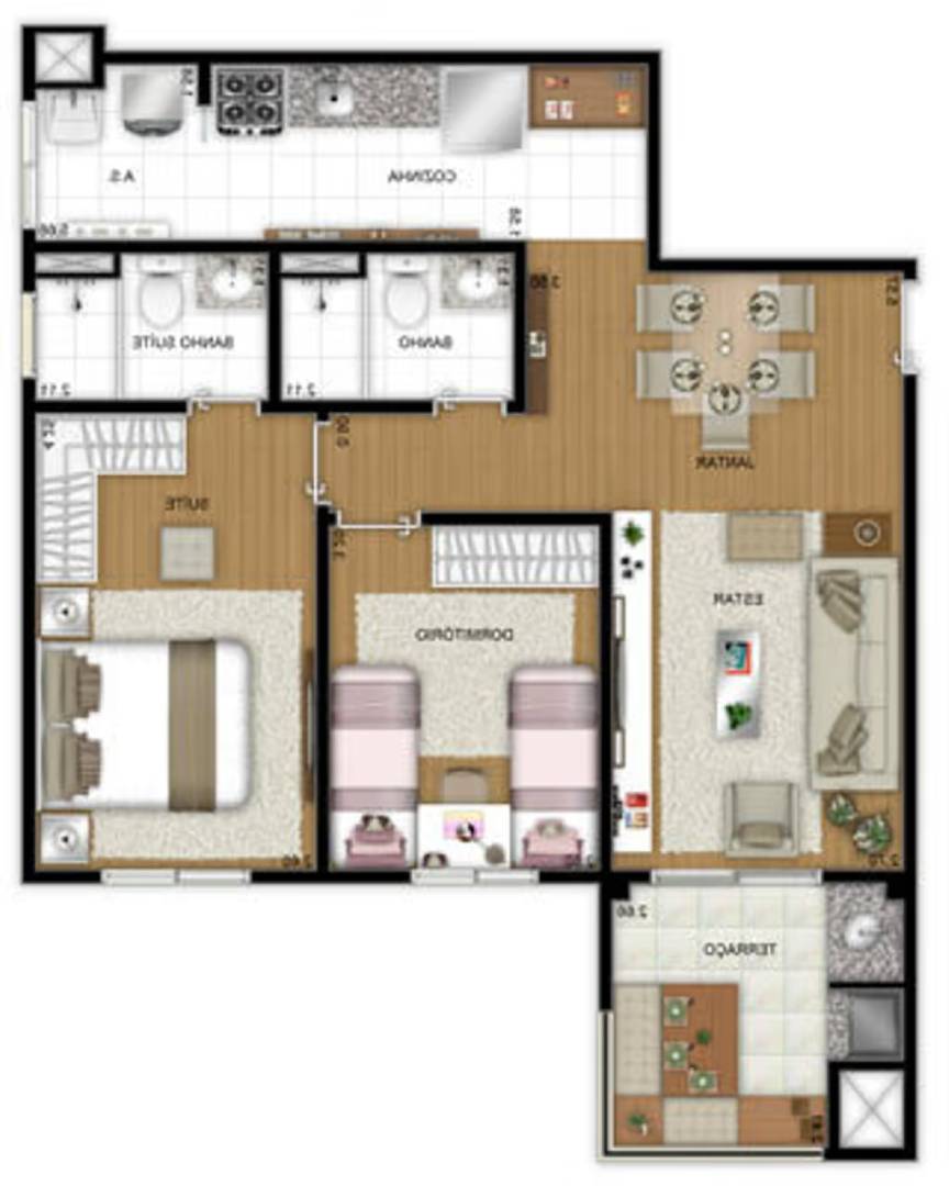 Apartamento com 2 Quartos à Venda, 66,00 m² - Foto 29