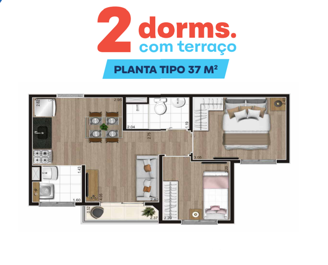 Apartamento com 2 Quartos à Venda, 32,00 m² - Foto 19