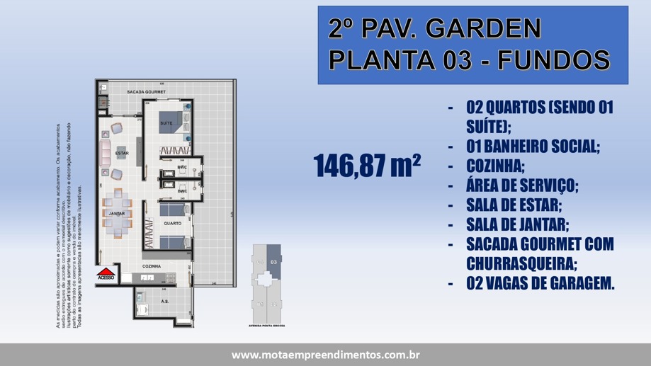 Apartamento com 2 Quartos à Venda, 144,00 m² - Foto 19