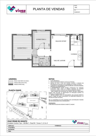 Apartamento com 2 Quartos à Venda, 47,00 m² - Foto 4