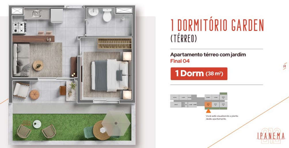 Apartamento com 1 Quarto à Venda, 27,00 m² - Foto 18