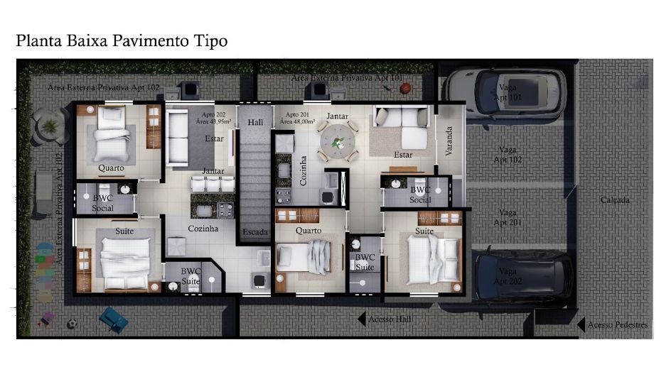 Apartamento com 2 Quartos à Venda, 79,00 m² - Foto 2