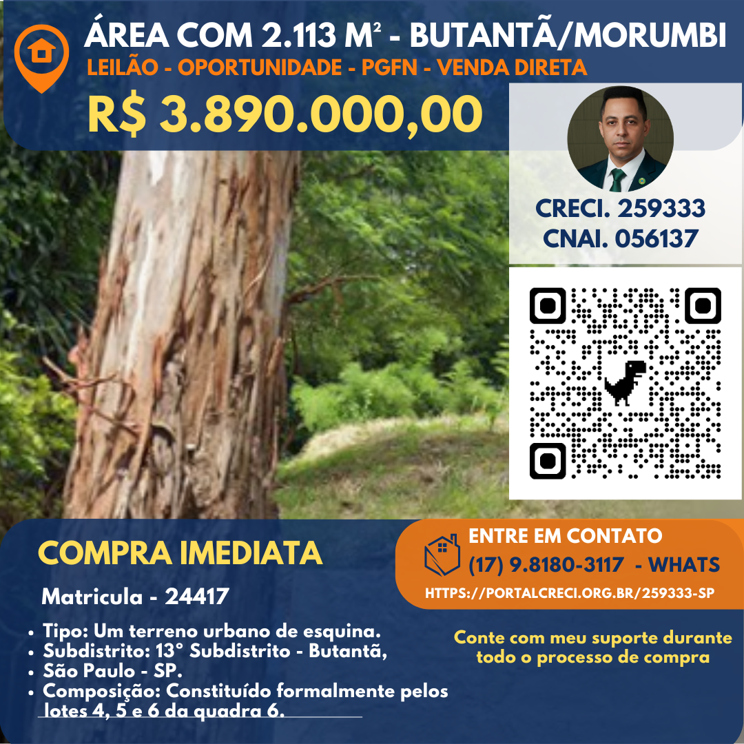 Terreno à Venda, 2.113,00 m² - Foto 1