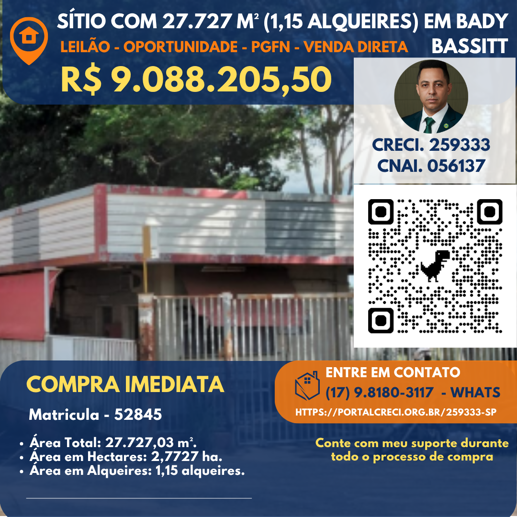 Rural à Venda, 27.727,00 m² - Foto 3
