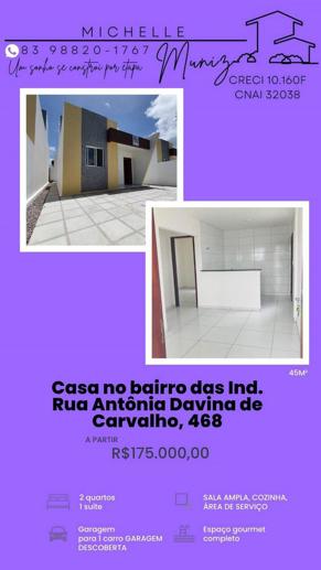 Casa com 2 Quartos à Venda, 45,00 m² - Foto 1