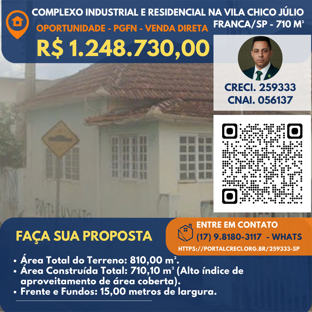 Comercial à Venda, 810,00 m² - Foto 1