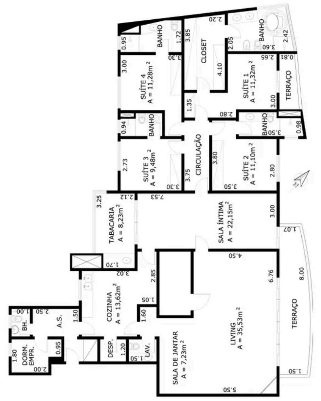 Apartamento com 4 Quartos à Venda, 225,00 m² - Foto 4