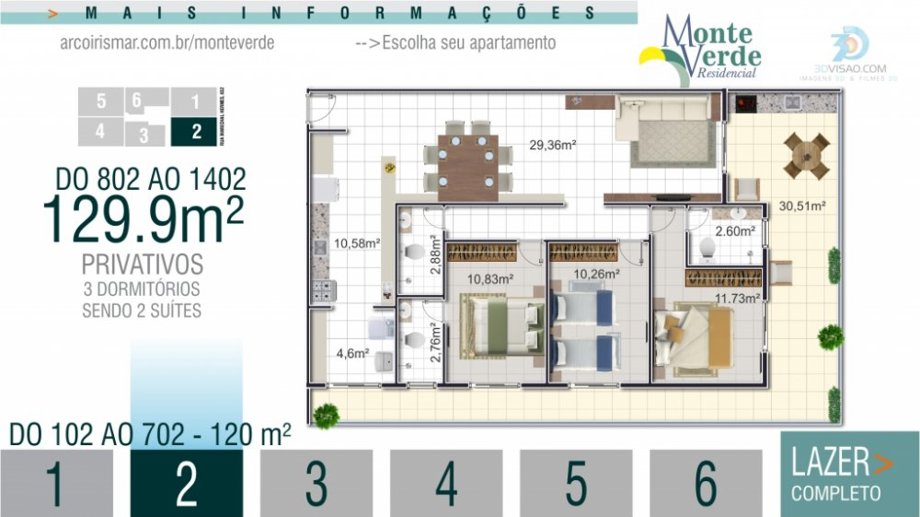 Apartamento com 3 Quartos à Venda, 120,00 m² - Foto 22