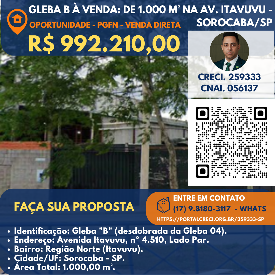 Terreno à Venda, 1.000,00 m² - Foto 3