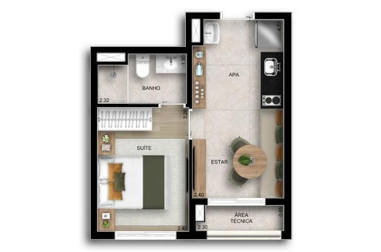 Apartamento com 2 Quartos à Venda, 67,00 m² - Foto 10