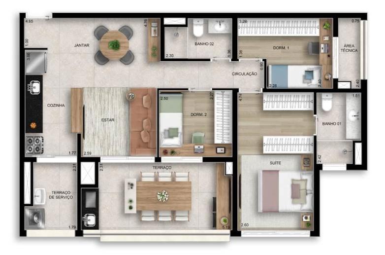 Apartamento com 2 Quartos à Venda, 67,00 m² - Foto 13