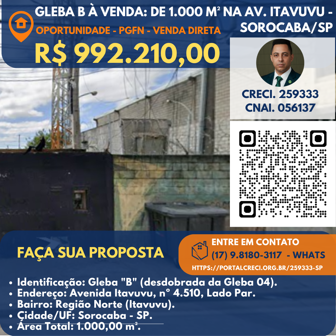 Terreno à Venda, 1.000,00 m² - Foto 2