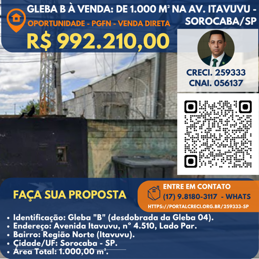 Terreno à Venda, 1.000,00 m² - Foto 4