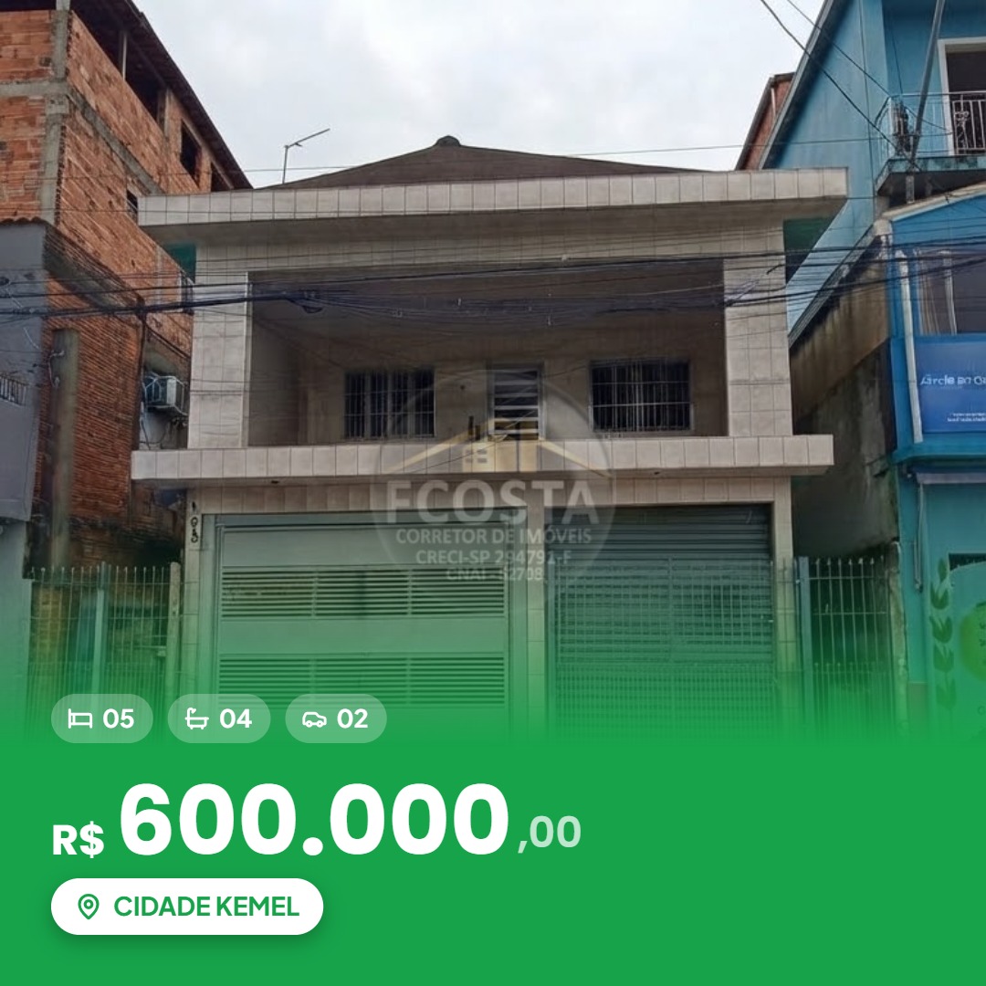 Casa com 4 Quartos à Venda, 2,50 m² - Foto 1