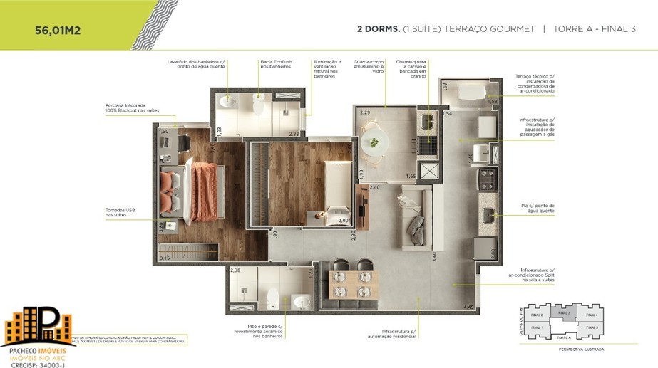 Apartamento com 2 Quartos à Venda - Foto 39