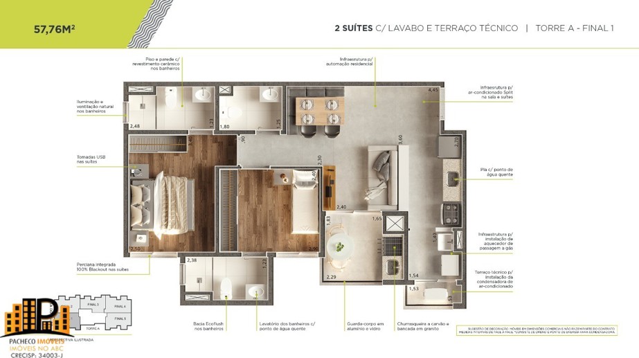 Apartamento com 2 Quartos à Venda - Foto 36
