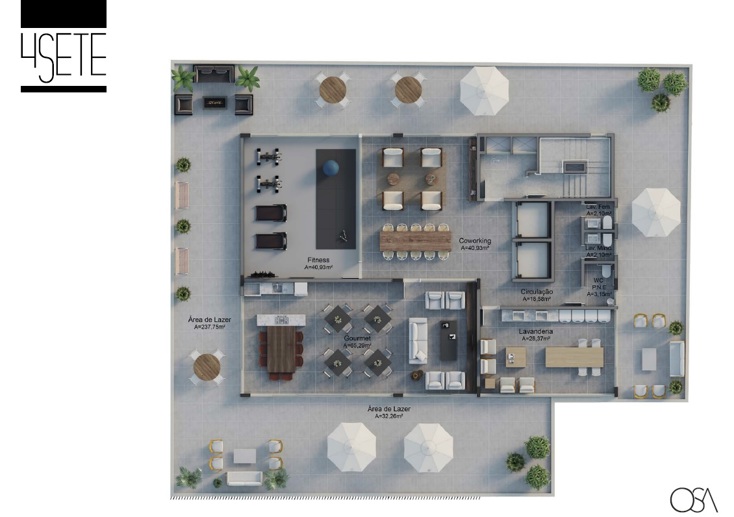 Apartamento com 1 Quarto à Venda, 41,19 m² - Foto 3
