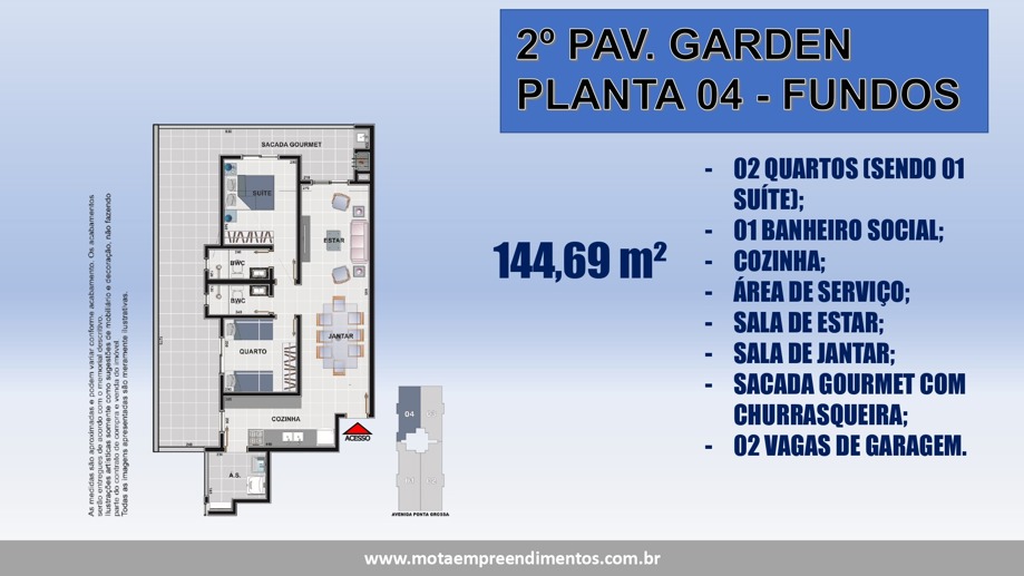 Apartamento com 2 Quartos à Venda, 144,00 m² - Foto 21