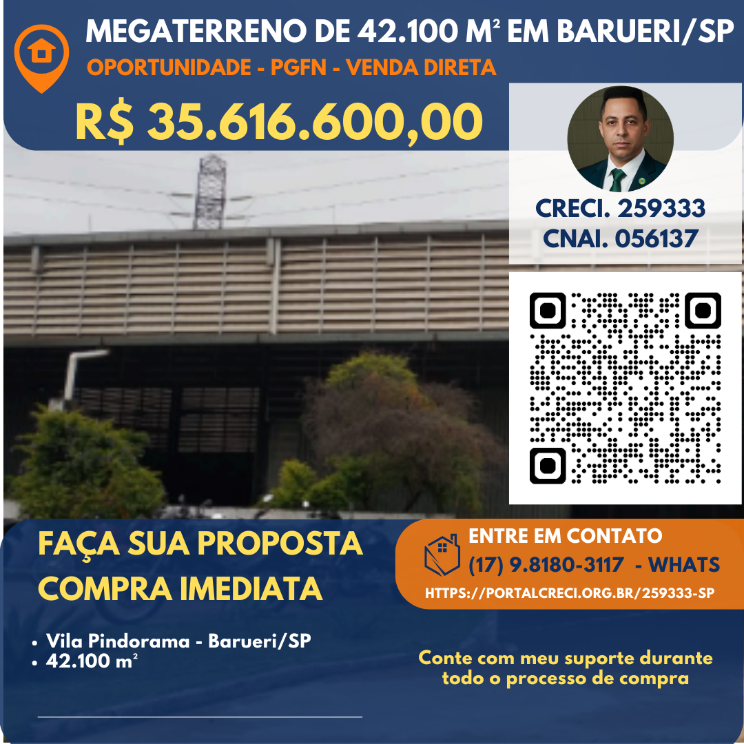 Terreno à Venda, 42.100,00 m² - Foto 1