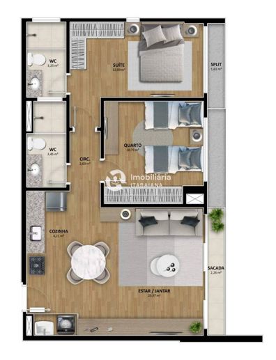 Apartamento com 2 Quartos à Venda - Foto 24