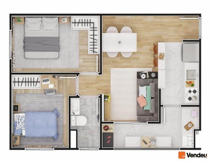 Apartamento com 2 Quartos à Venda, 0,47 m² - Foto 25