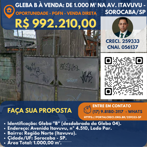 Terreno à Venda, 1.000,00 m² - Foto 2