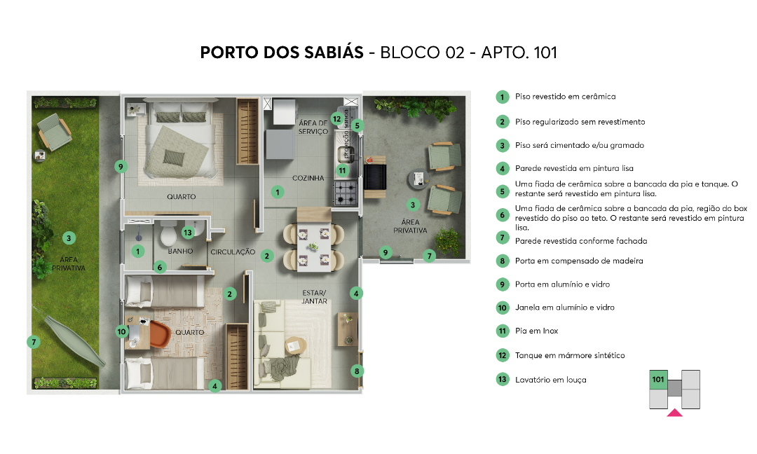 Apartamento com 1 Quarto à Venda, 40,00 m² - Foto 8