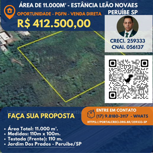 Terreno à Venda, 11.000,00 m² - Foto 1