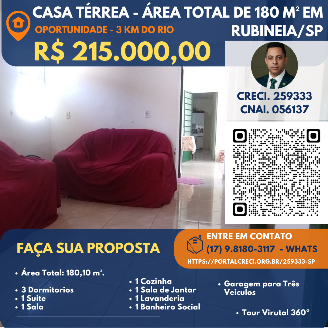 Casa com 3 Quartos à Venda, 180,10 m² - Foto 3