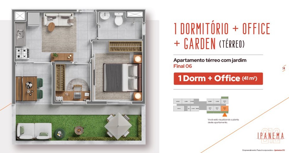 Apartamento com 1 Quarto à Venda, 27,00 m² - Foto 19