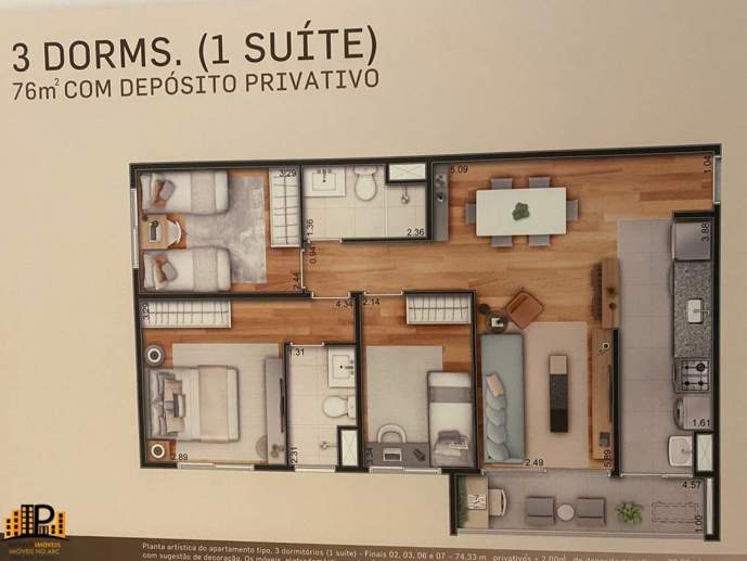 Apartamento com 3 Quartos à Venda - Foto 26