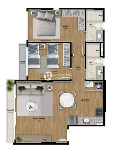 Apartamento com 2 Quartos à Venda - Foto 14