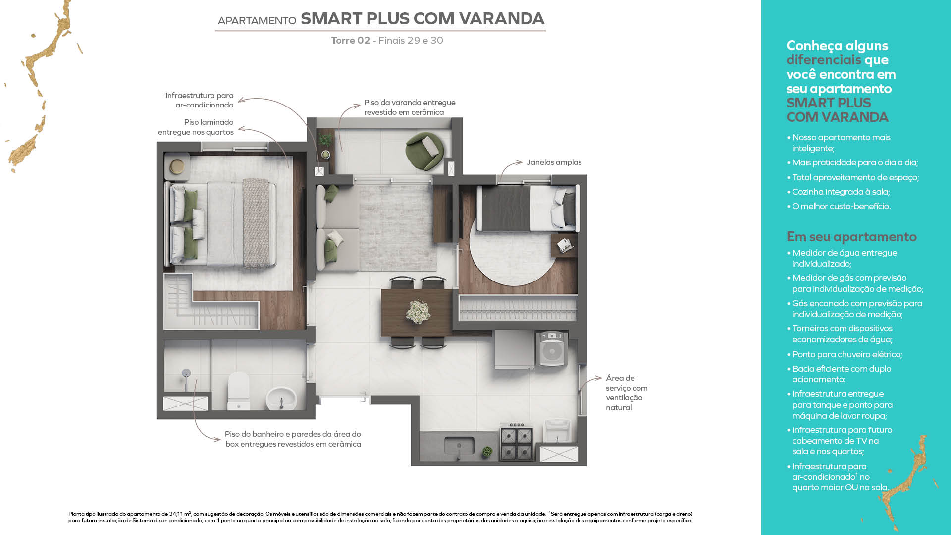 Apartamento com 2 Quartos à Venda, 37,00 m² - Foto 23