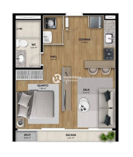 Apartamento com 2 Quartos à Venda - Foto 5