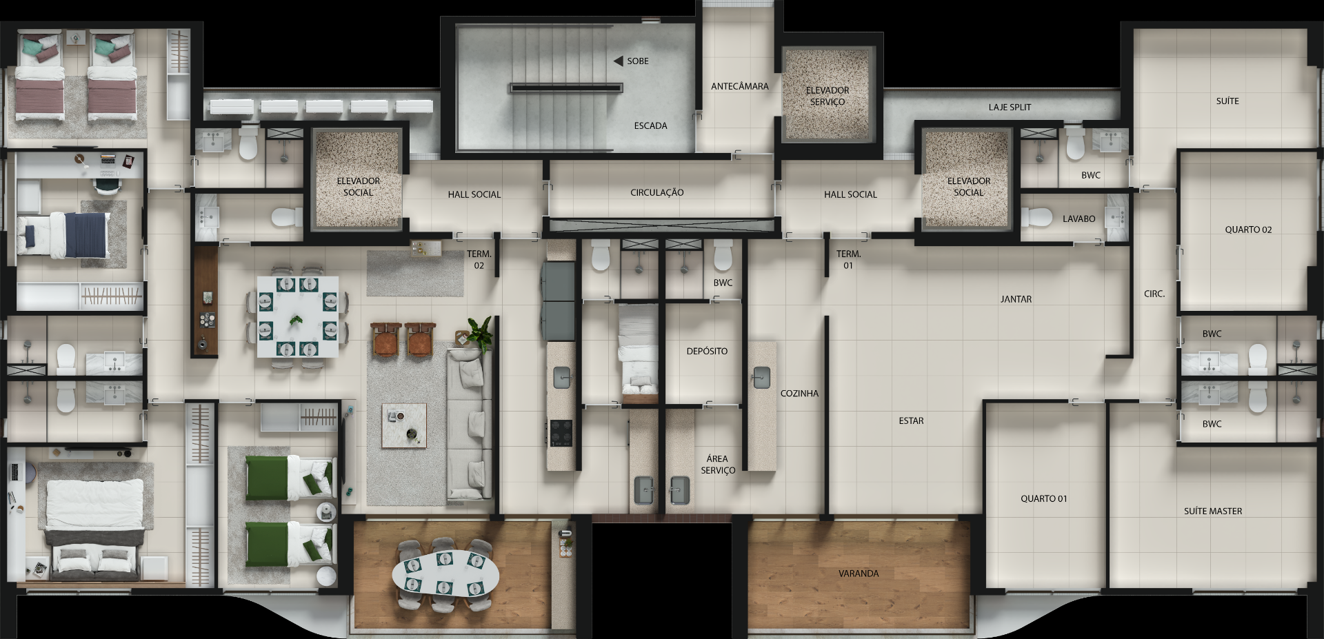 Apartamento com 4 Quartos à Venda - Foto 18